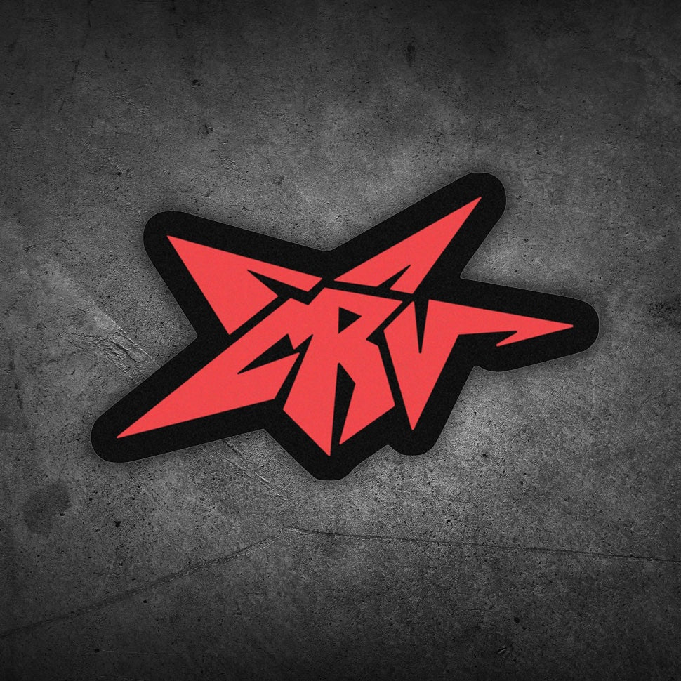 RED VODOO Star Sticker